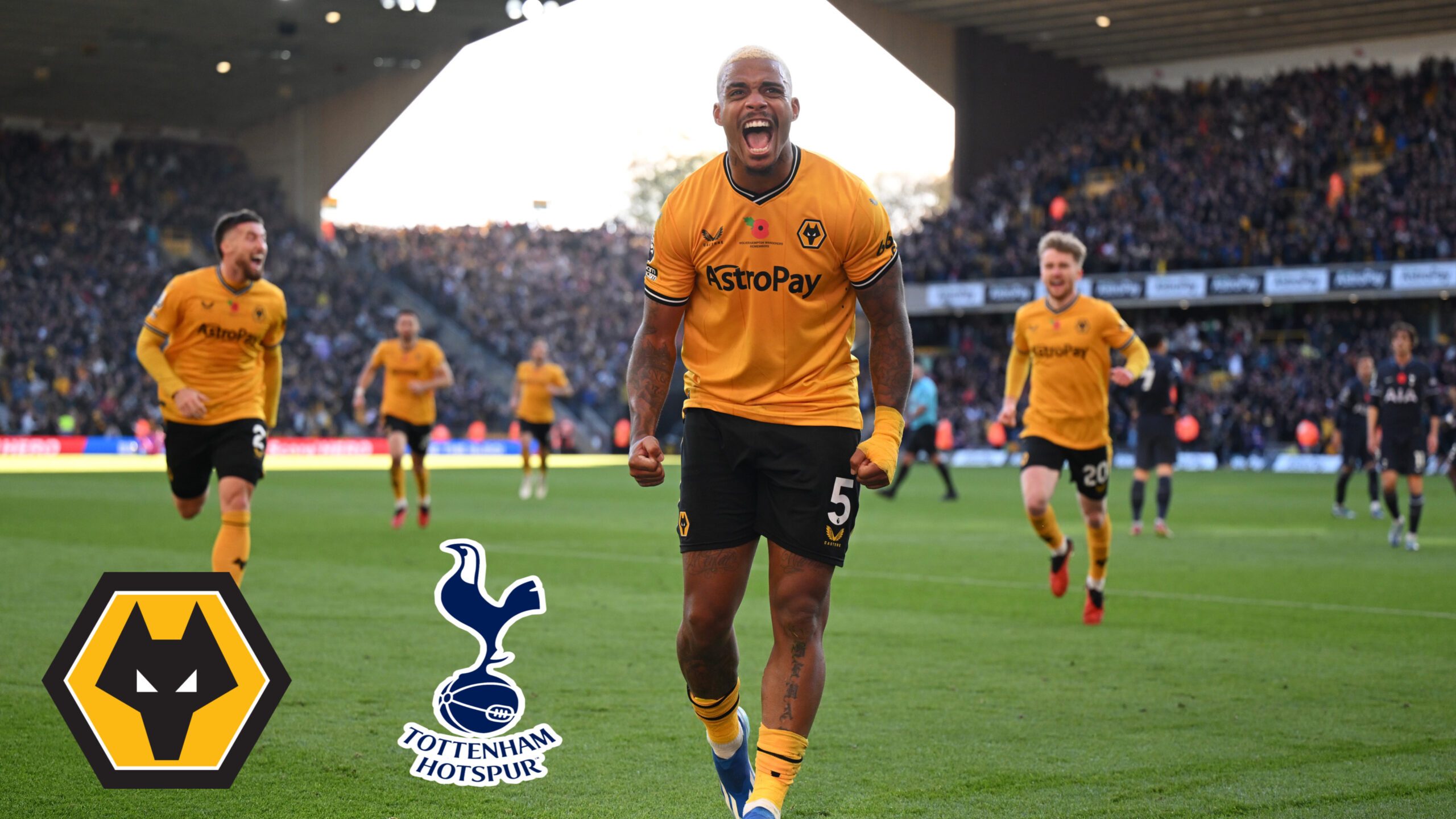 The Unpredictable: Wolves’ Epic Comeback Surprised Tottenham in a Premier League Run.